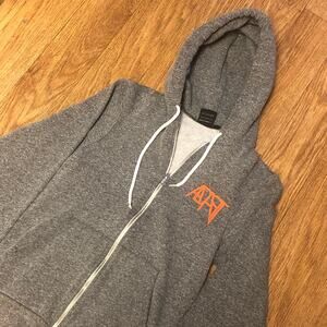 Adapt Gray Orange White SF Giants State of Mind Hoodie Sweatshirt Size Small